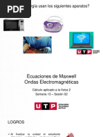 UTP - Curso Calculo Aplicado A La Fisica 2 - Ondas Electromagnéticas