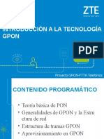 Introducción A La Tecnología GPON