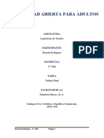 Legislación de Transito - Trabajo Final