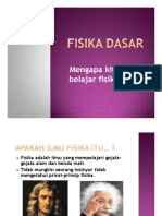 Fisika Dasar, Besaran Dan Vektor