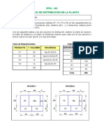 Tarea 8 - Distribución de La Planta Industrial