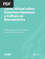 MATERIAL 1.1. Cultura - Honorio M. Velasco