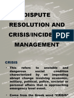 Crisis Management