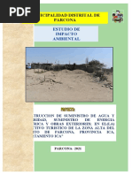 Estudio de Impacto Ambiental