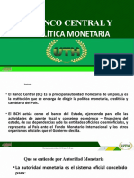 Tema 6 El Banco Central y La Politica Monetaria