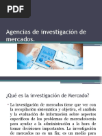 Agencias de Investigación de Mercados