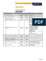 Cronograma - Coaching y Liderazgo Empresarial