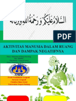 Aktivitas Manusia Dalam Ruang