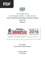 AEJ Special Edition December 2016 TESOL Indonesia Conference Volume 10 2