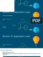 Module 15: Application Layer: Instructor Materials