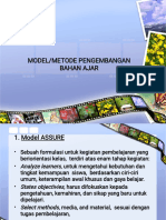 VII. Model Pengembangan Bahan Ajar