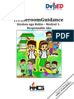 Homeroomguidance: Siyahan Nga Bahin - Modyul 1: Responsable Ako