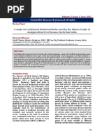 A Study On Traditional Medicinal Herbs Used by The Ethnic People of Goalpara District of Assam, North East India