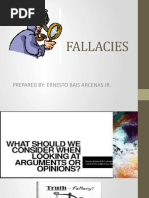 Lesson 3 Fallacies & Biases