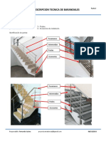 Descripcion Tecnica de Barandales