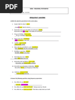 FREQUENCY ADVERBS Exercises