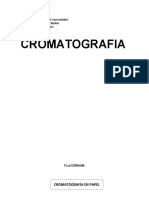 Flujograma Cromatografia