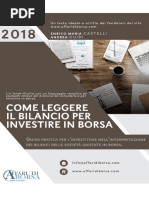 COME LEGGERE IL BILANCIO PER INVESTIRE IN BORSA - Andrea Guidi