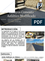 Ensayos para Cemento Asfaltico Modificados