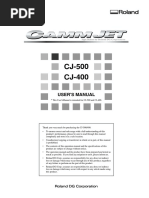 CJ-500 CJ-400: User'S Manual