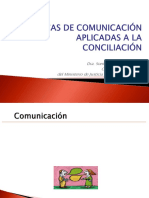 Tecnicas de Comunicación Aplicadas A La Conciliación - Clases Parte 1