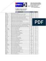 Lista de Precio Autoparts 2021