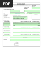 Solicitud y Especificaciones Tecnicas