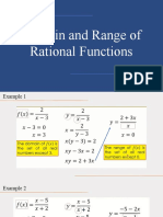 Domain-range-Intercepts of Rational Function