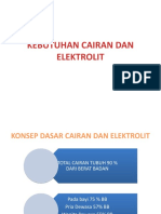 Kebutuhan Cairan Dan Elektrolit