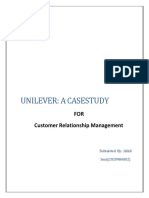 Unilever CRM Case Study