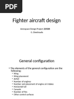 Fighter Aircraft Design: Aerospace Design Project 2017-2018 G. Dimitriadis