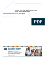 Compact and Wide Bandwidth Microstrip Patch Antenna For 5G Millimeter Wave Technology: Design and Analysis