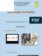 Semiologia de Rodilla. Amir