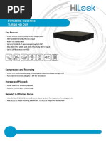 DVR-200Q-K1 SERIES Turbo HD DVR: Key Feature