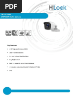 THC-B120-PC 2 MP EXIR Bullet Camera: Key Features