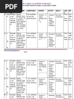 Scheme of Work Writing Baby First Term