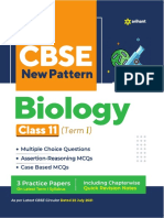 CBSE Biology Class 11 Term 1 Objective Question Bank