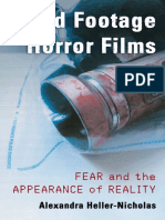 Found Footage Horror Films - Fear and The Appearance of Reality by Alexandra Heller-Nicholas