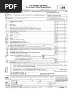 US Internal Revenue Service: F1120pol - 2004