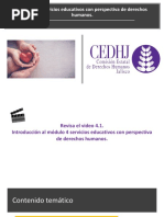 Módulo 4. Servicios Educativos Con Perspectiva de Derechos Humanos