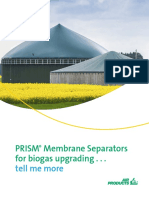 Prism Membrane Separators For Biogas Upgrading - . .: Tell Me More