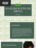 Análisis Sueño de Arena