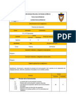 Técnicas de Expresión (UNAM) Carta Descriptiva