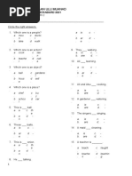 Pentaksiran Setara Standard Bahasa Inggeris Tahun 2