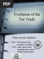 Evolution of The Fur Trade