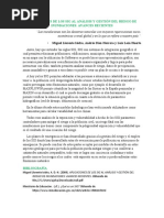 Aplicaciones de Los Sig Al Análisis y Gestión Del Riesgo de Inundaciones