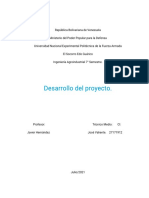 Desarrollo Del Proyecto