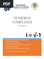 Numeros Complejos Algebra Lineal