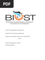 Head Loss Lab Report