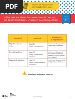 Resoudre Un Probleme Simple D'addition Ou de Soustraction